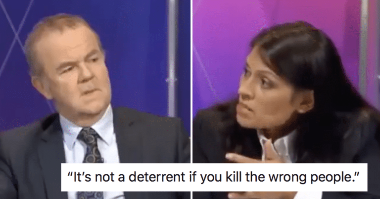 Capital Punishment: Priti Patel wants to kill innocent people as a deterrent