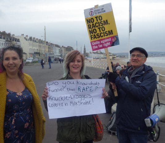 Weymouth takes on UKIP – apologies for not milkshaking!