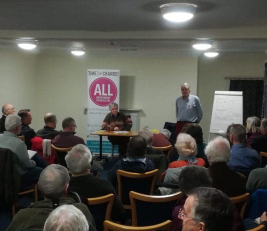 Standing room only at ALL for Dorset launch