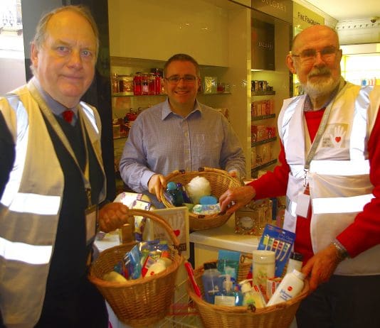 Abbey Pharmacy donates close to 150 items to food bank