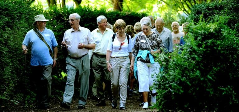 Monthly walks for the bereaved