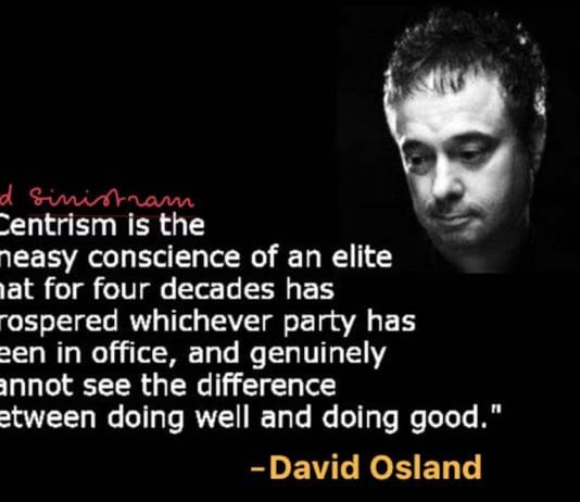 Is Centrism a con? Yes, of course it is