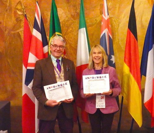 International Award for Dorset Violet Specimen