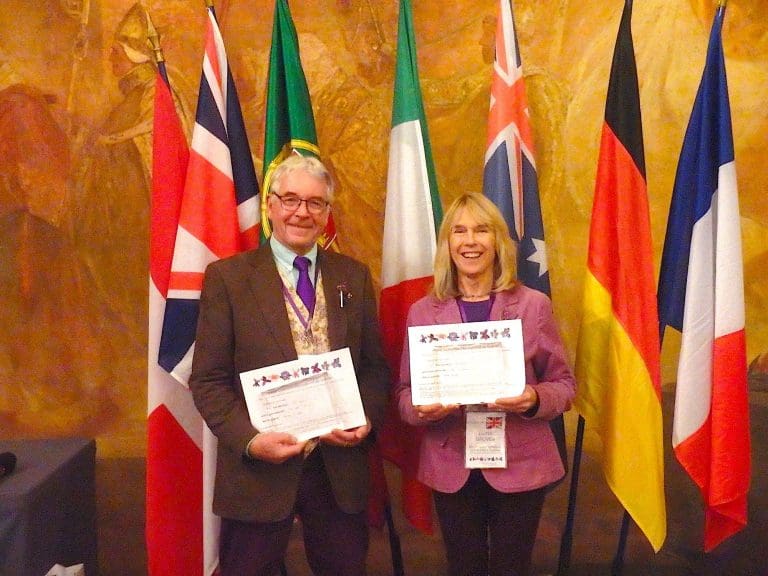 International Award for Dorset Violet Specimen