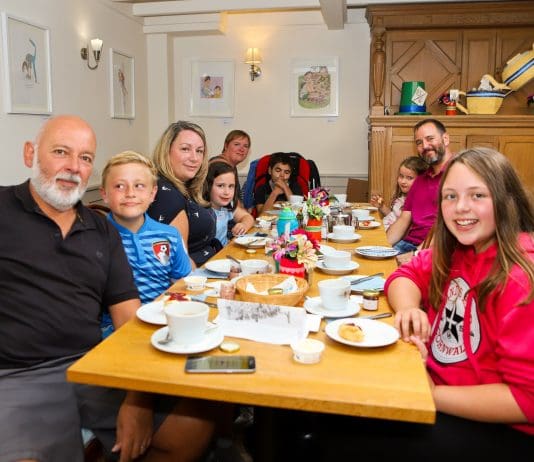 Children from Julia’s House Take Part in Alice in Wonderland Inspired Garden Adventure