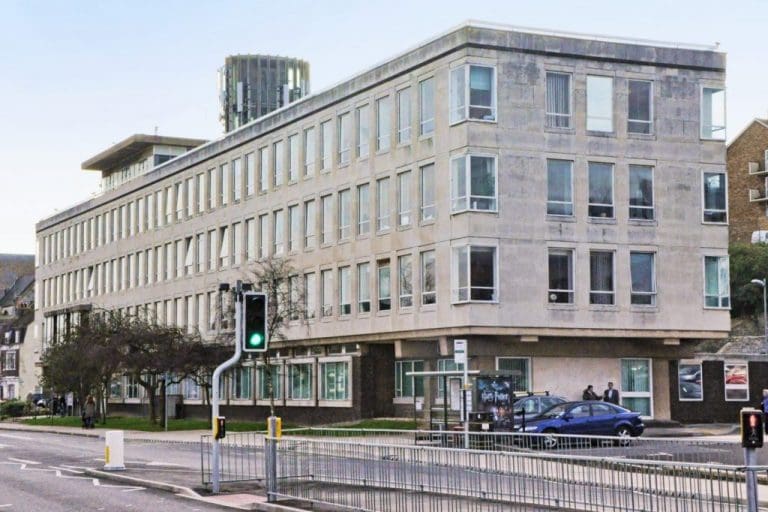 Application for the demolition of former Weymouth and Portland Borough Council offices at North Quay submitted