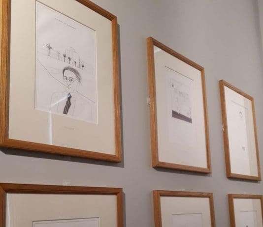 See the artwork of David Hockney – one of the most influential artists of the 20th Century – at Shire Hall Historic Courthouse Museum