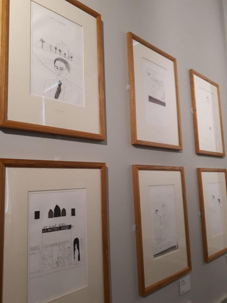 See the artwork of David Hockney – one of the most influential artists of the 20th Century – at Shire Hall Historic Courthouse Museum