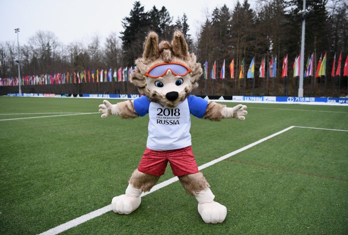 Dolphin Shopping Centre welcomes the arrival of Zabivaka ahead of FIFA World Cup. Credit: FIFA