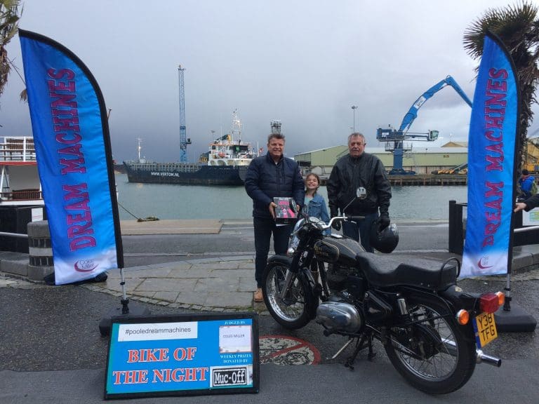 Win for classic motorcycle as Poole bike event returns