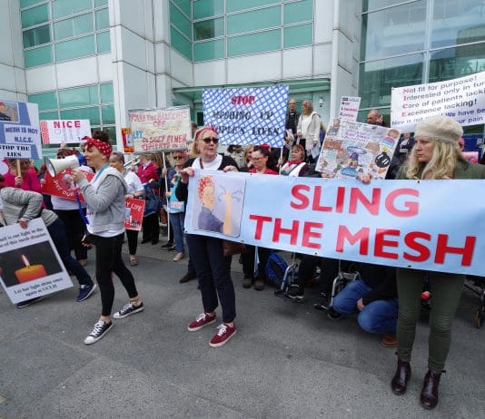 MESH LIVES MATTER – Vaginal Mesh Rally on Thursday 9 May 2019