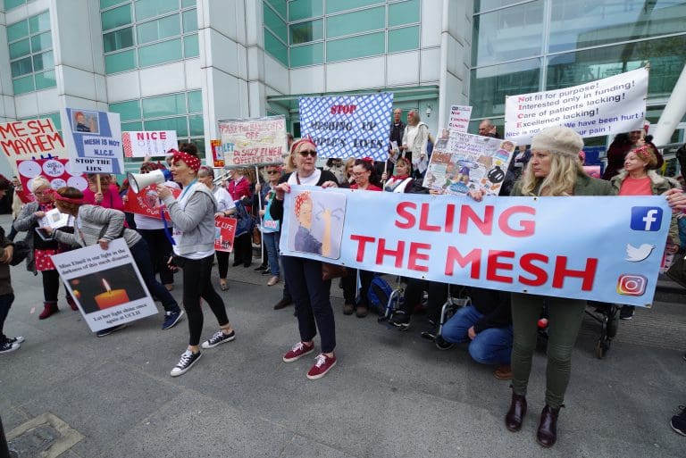 MESH LIVES MATTER – Vaginal Mesh Rally on Thursday 9 May 2019