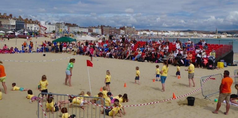 Summer of Great Sport and Fun on Weymouth Beach