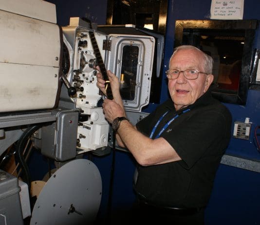 At 82, could John be Britain’s oldest cinema projectionist?
