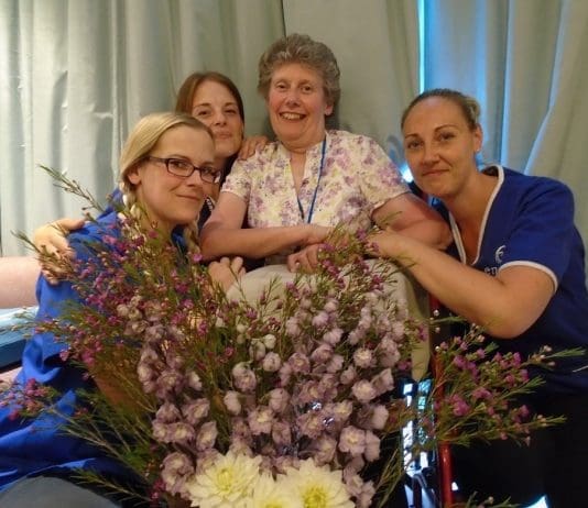 Fairmile Grange blossoms from a generous donation