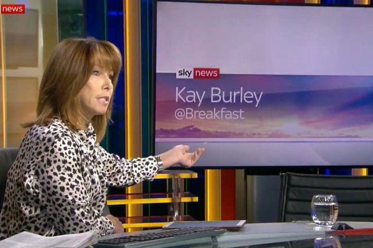 ‘There was a live murder on Sky News this morning’