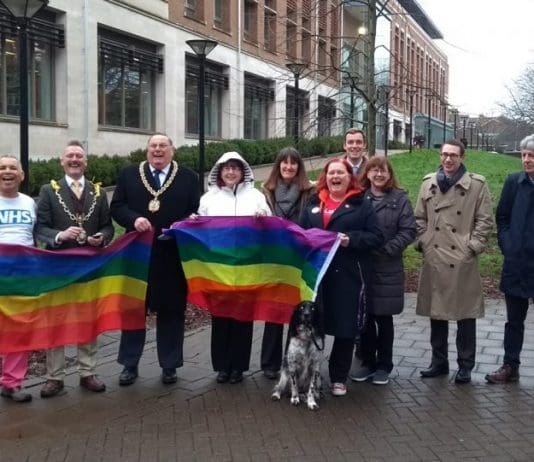 Councils raise rainbow flags and mark LGBT History Month