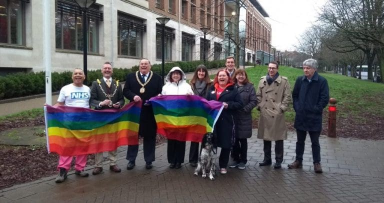 Councils raise rainbow flags and mark LGBT History Month