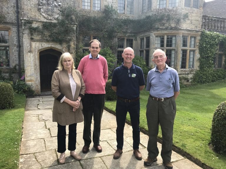 DWT receives £1,500 donation from Mapperton House spring plant sale