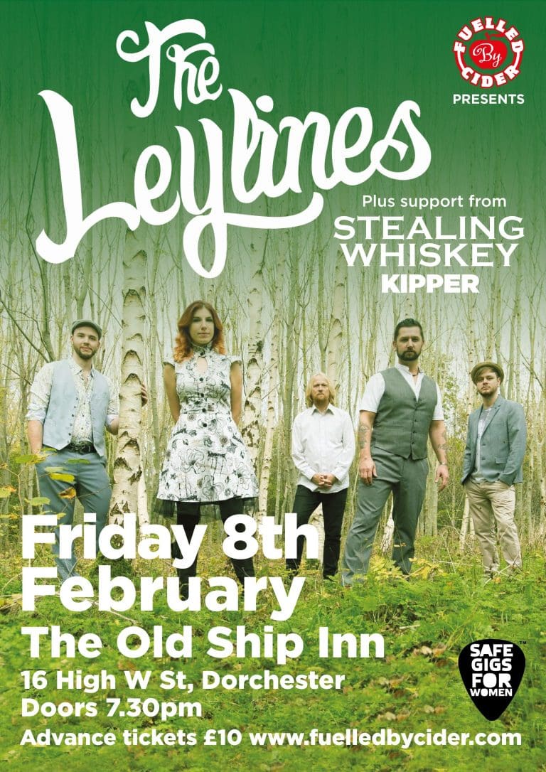 Folk rockers The Leylines to play Dorchester Old Ship Inn on Friday 8th February