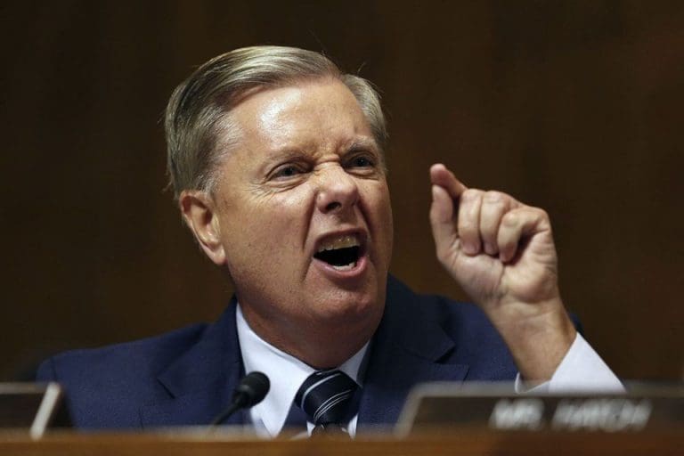 I see you, Lindsey Graham