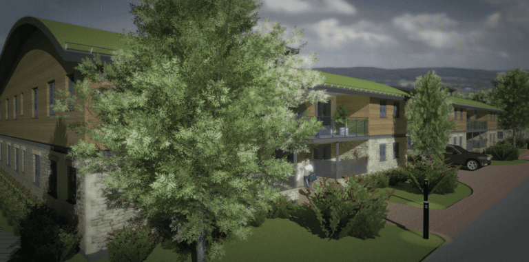 Planning consent for apartments on land next to Goulds Garden Centre