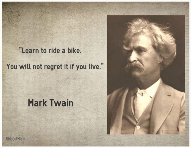 The Cycling Column: Mark Twain is wrong?