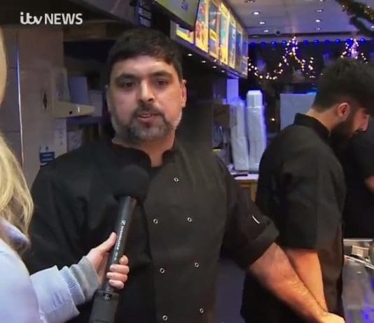 Just beautiful scenes. Muhammad and his family will open their chip shop for the homeless on Christmas Day