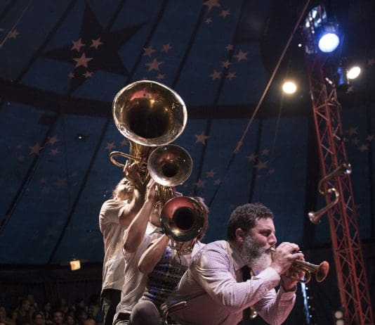 The acrobat-musicians of French company Circa Tsuica bring their Big Top to Poole