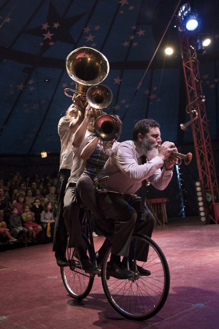 The acrobat-musicians of French company Circa Tsuica bring their Big Top to Poole