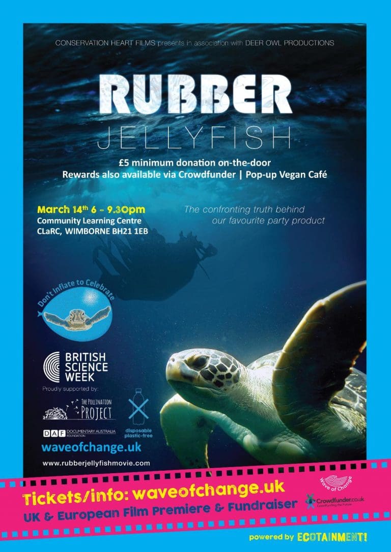 Look-Out for Rubber Jellyfish in Dorset (Film Premiere)…