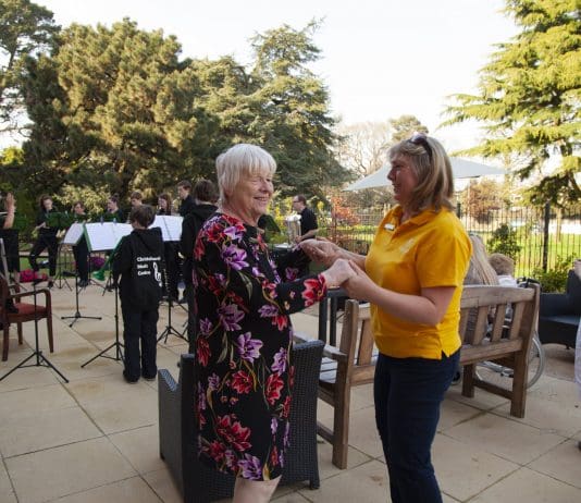 Encore Care Homes’ activities are given some Oomph!