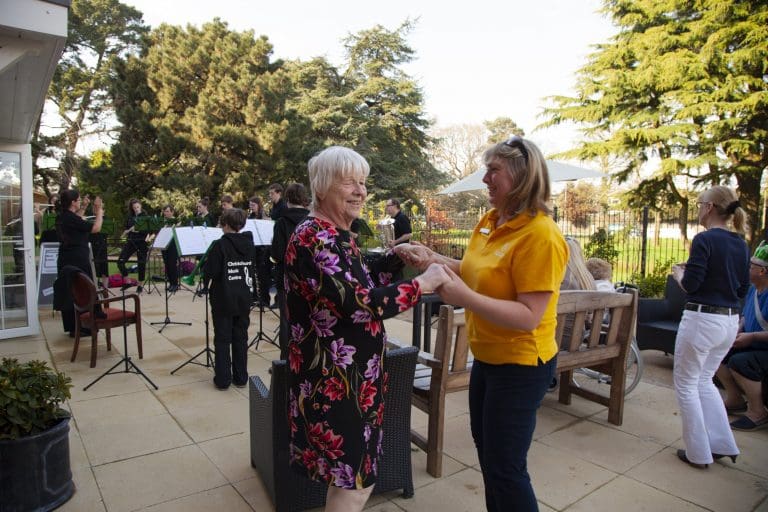 Encore Care Homes’ activities are given some Oomph!