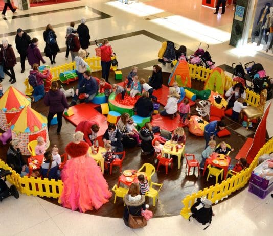 Safari themed kids’ club at the Dolphin Shopping Centre Safari themed kids' club at the Dolphin Shopping Centre