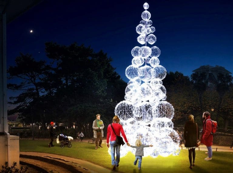 Bournemouth transforms into a Christmas Tree Wonderland