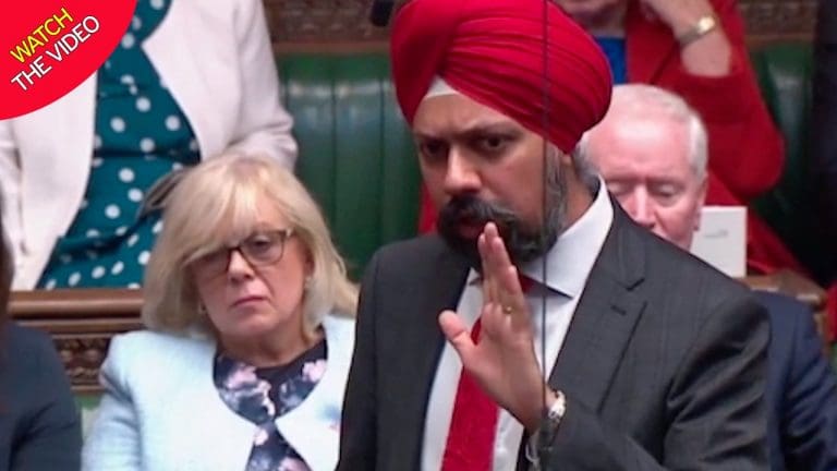 Quite frankly the most powerful moment you will see in Westminster for a very long time