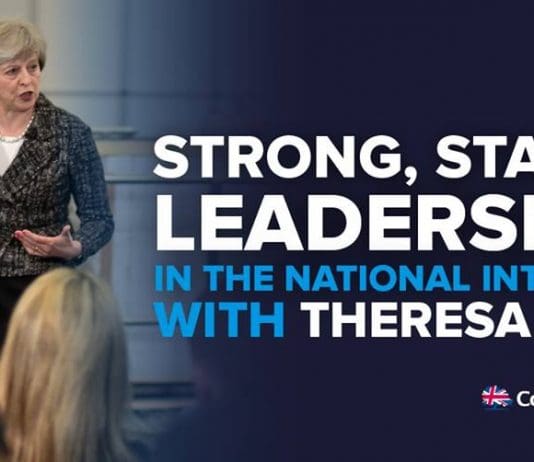 I see you, Theresa May