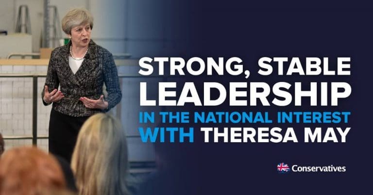 I see you, Theresa May