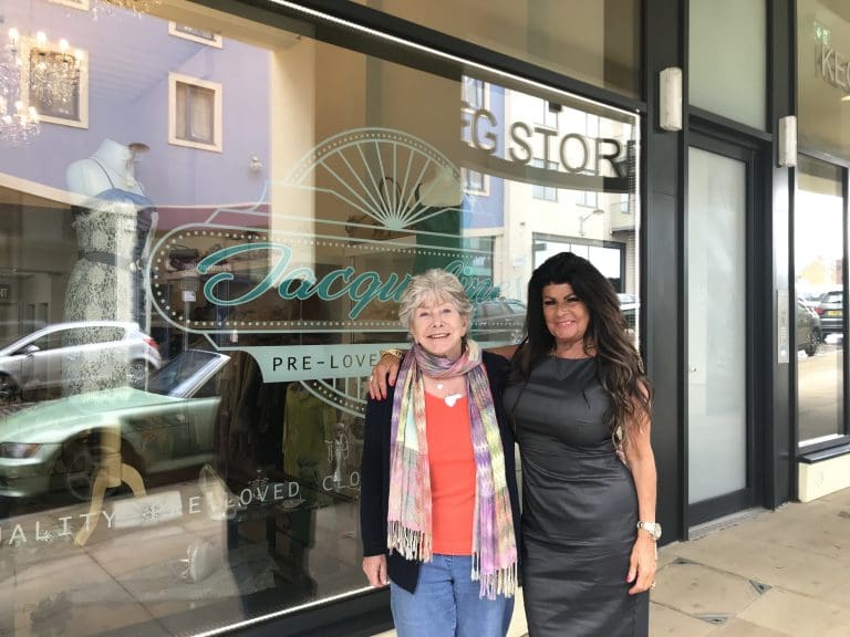 Jacqueline’s Boutique’s new store receives thumbs up from TV star, Valerie Singleton