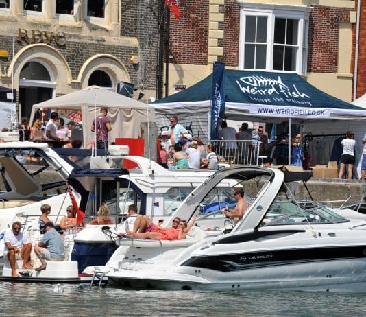 Weird Fish sponsors the Pommery Dorset Seafood Festival for ninth year in a row