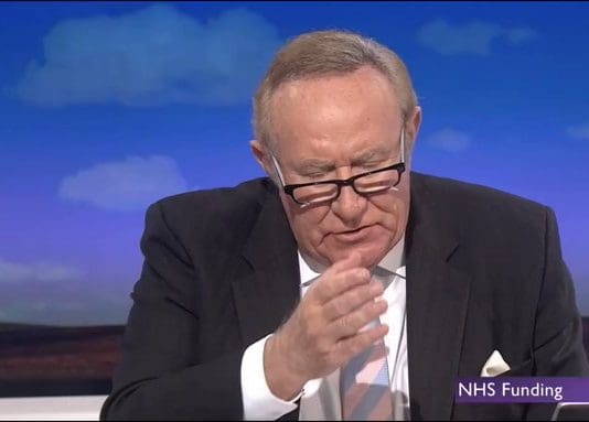 Tory MP roasted as she tries to defend low Conservative NHS spending over last 40 years