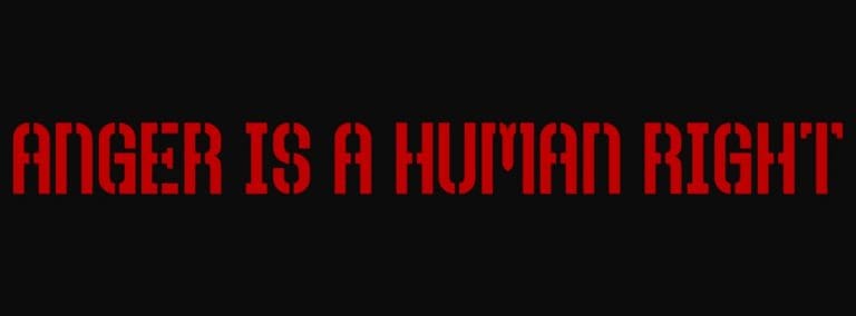 Rediscovering anger and violence