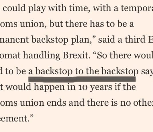 The ‘backstop plan’ and why it’s the deal breaker