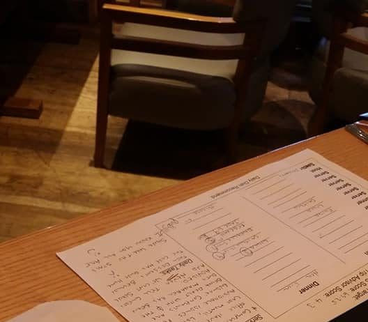 A Well Known Restaurant Chain Being A Touch Careless