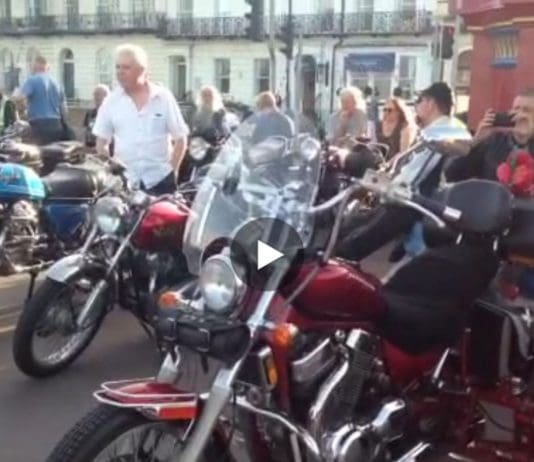 Peter Lythgoe at Weymouth bike night