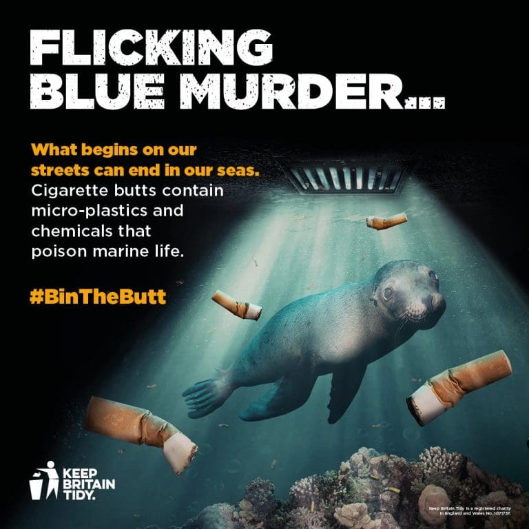 Littered cigarette butts are poisoning our oceans