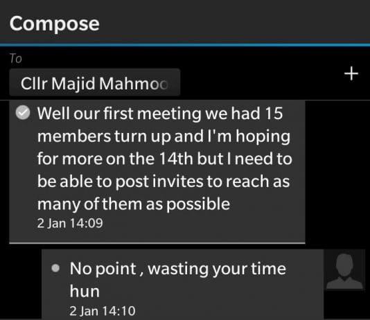 Blairite dominance of West Midlands Regional Labour exposed