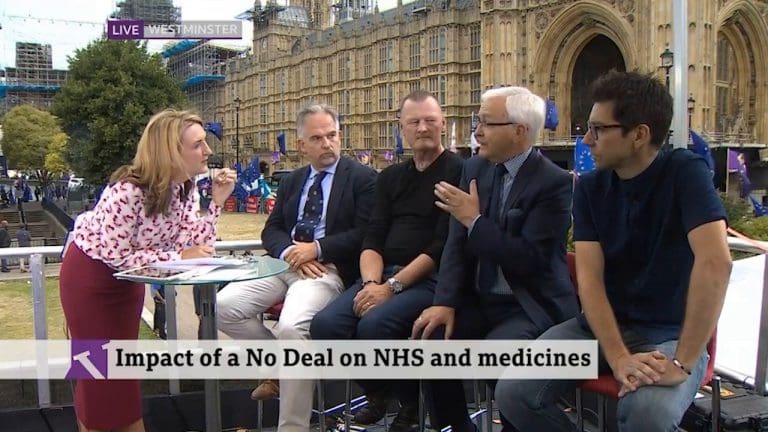 The government is stockpiling body bags for a post Brexit No Deal. Which bus was this on?