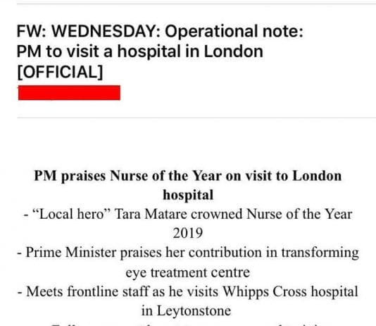 Why did Boris Johnson get booed out of a Cambridge hospital?