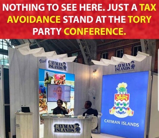 Tory conference goes all plain view